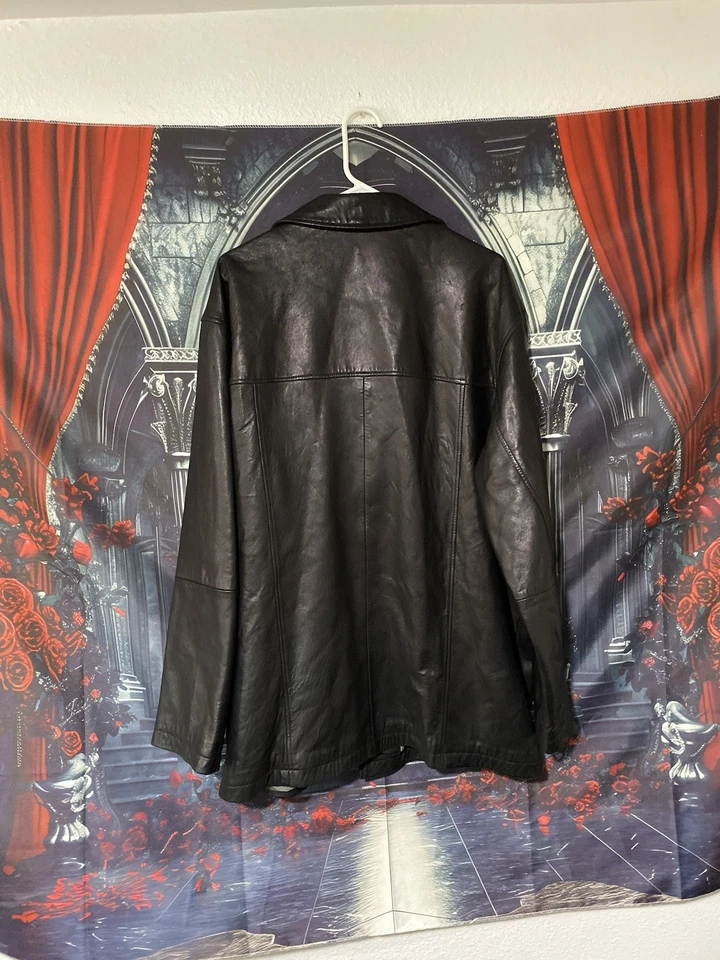 Boston Harbour Vintage Long Sleeve Men’s Trench Coat Button Down Size XL - Image 2 of 4