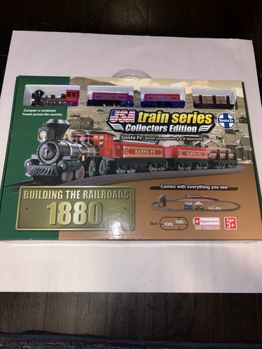 Serie Tren EE. UU. Edición Coleccionista Building The Railroads 1880 Nuevo en Caja Santa Fe | Zustand: New