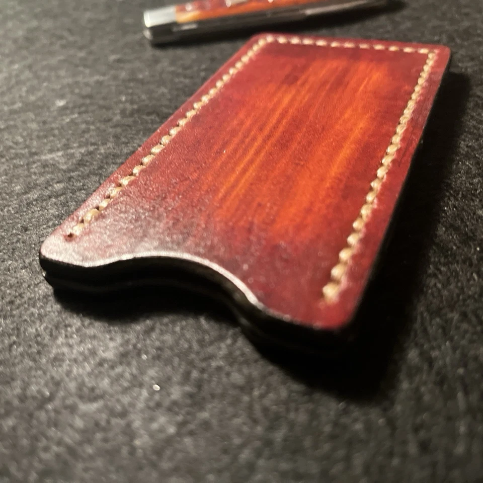 Case XX Barlow Cuero Deslizable Se Adapta a Cuchillos de Tamaño Similar Foto 4 de 4