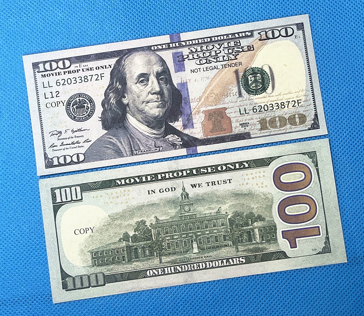 1000pcs Dollar Bill Banknote & Money Spray Banknotes Fake Dollars Prop For Party