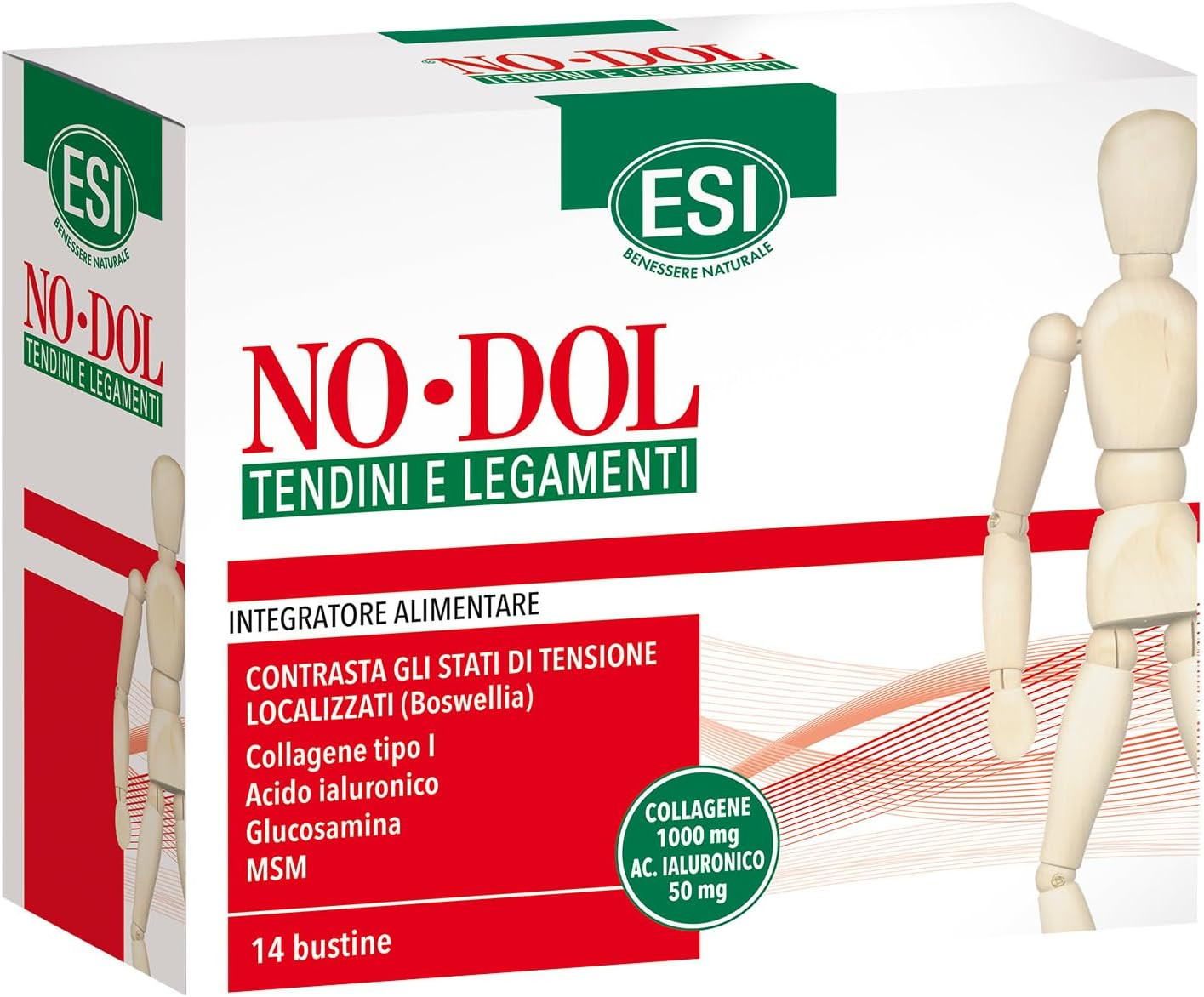 OFFERTA ESI No-Dol Tendini Legamenti 14 buste - Miglior Prezzo Online