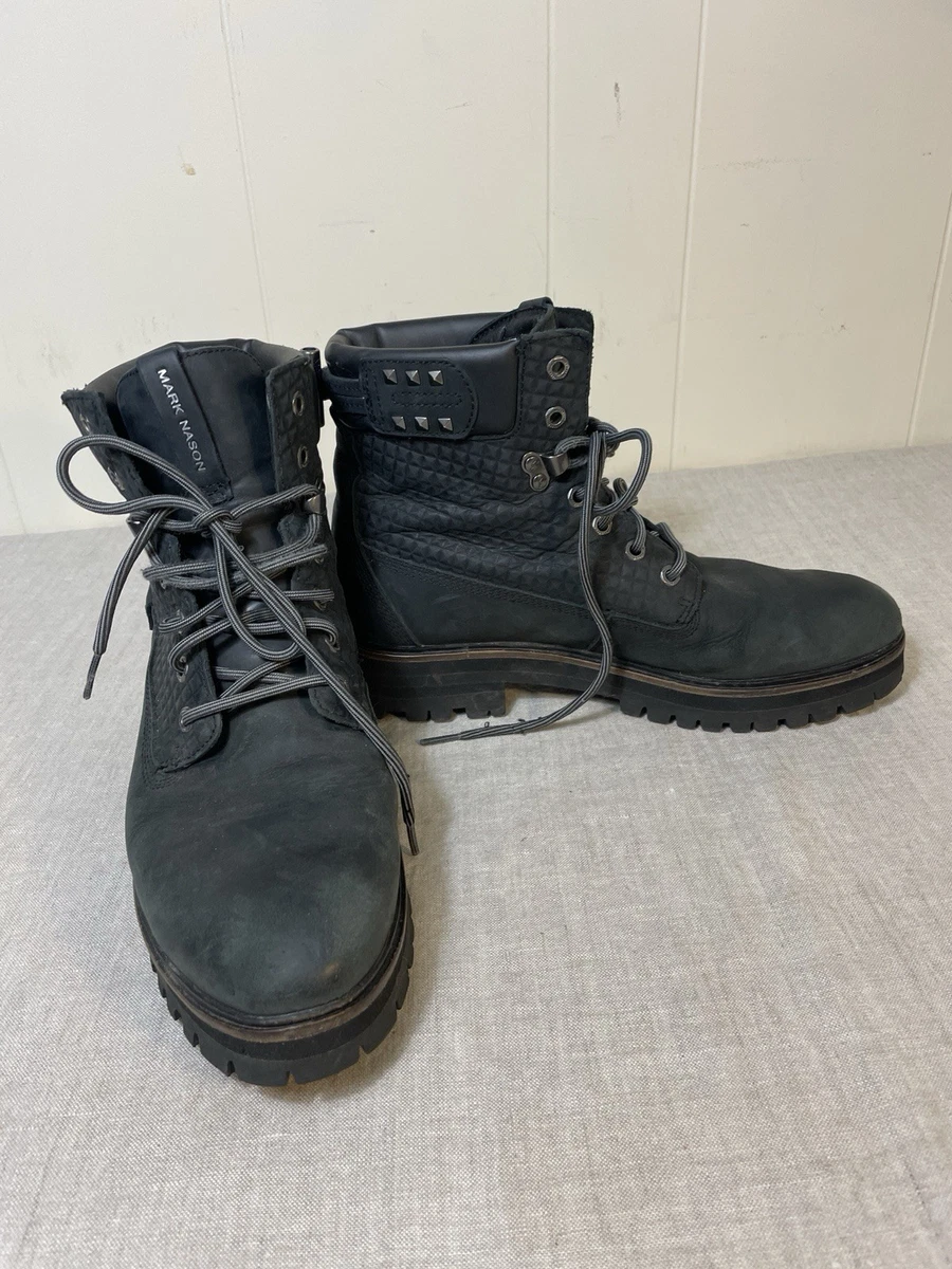 Mark Nason Los Angeles Men\'s Size 8 US 68979 Black Lace Up Ankle Boots Mark Nason Black Boots for Men for Sale | Shop New & Used  main image 3