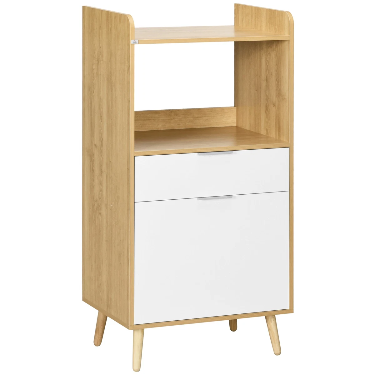 Tavolino In Legno Massello - Tavolino Con Cassetti Corona 85x50x45 Cm Legno Massello Di Pino 93853241