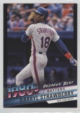 2020 Topps Decades Best Batters Black 71/299 Darryl Strawberry #DB-45 0c6
