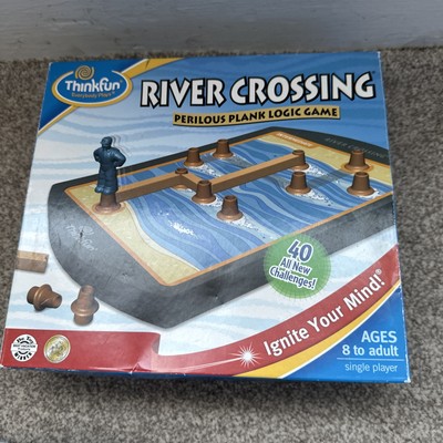 River Crossing Perilous Plank Logic Game Think Fun 2010 vollständig