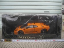Autoart 1/18 2001 Lamborghini Diablo GTR Orange Diecast Model New Unopened