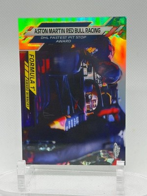 2020 Chrome Formula 1 Refractor Aston Martin Red Bull Racing Max Verstappen