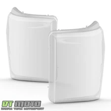 [Extra Clear+Heavy Duty] 2011-2016 Ford F250 F350 Super Duty Headlight Lens Set