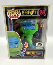 Funko Pop! Bigfoot Marshmallow Black Light 28 Funko HQ Exclusive, Soft Protector