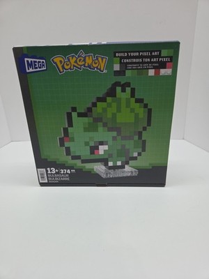 Mega Pokemon Bulbasaur Building Toy Complete Set Kit 374 Piece For 13+ Kids