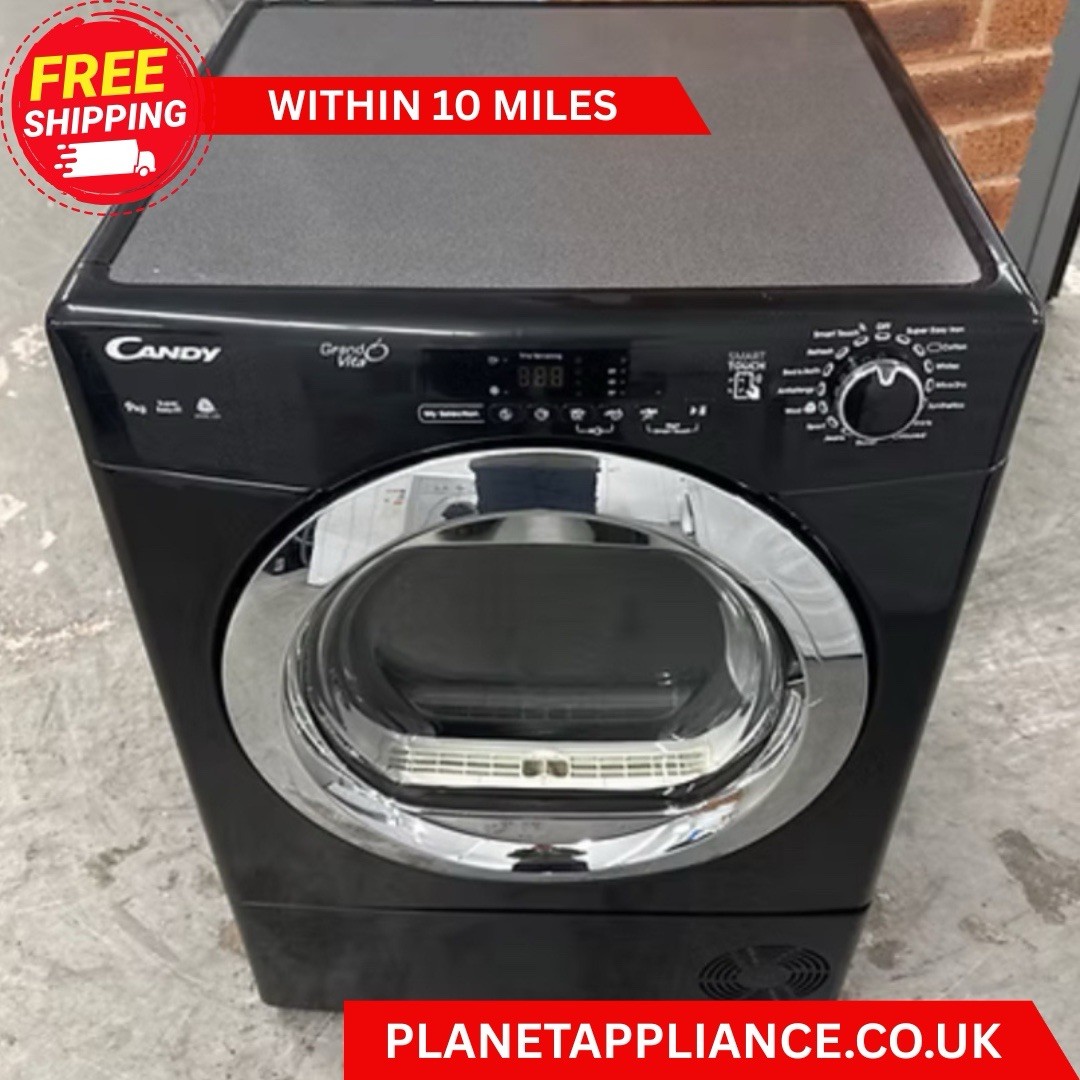 Candy 9kg Condenser Tumble Dryer - GVSC9DCGB-80