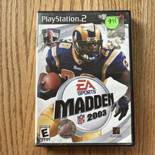 Madden NFL 2003 PlayStation 2 Complete CIB