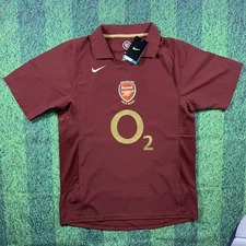 Thierry Henry Arsenal 2005/2006 Home Jersey - Retro Jersey - Mens Sizes - NWT