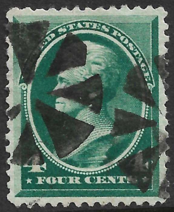 United States #211 4c.  Washington Issue Used Extremely Fine