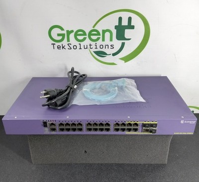 Extreme Networks X440-G2-24p-10GE4 16533 POE SFP Gigabit Network Switch