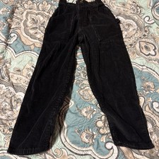 Oshkosh B'Gosh Black Corduroy Pants Vintage