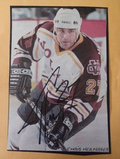 Chris Herperger Signed 3.5