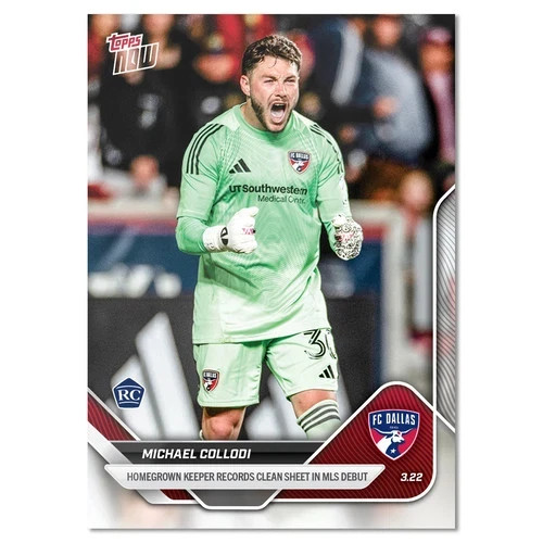 Michael Collodi – Michael Collodi - 2025 MLS Topps NOW® - Card 21 - PR: 221