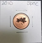 Canada 2010 1 Cent Coin Specimen Magnetic