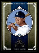 2005 Donruss Diamond Kings #395 Wladimir Balentien Rookie Card Seattle Mariners