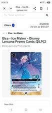 Disney Lorcana Elsa - Ice Maker non-foil Promo DLC Challenge 6/C2 EN 7