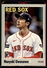 2024 Topps Archives Naoyuki Uwasawa RC #138 Boston Red Sox