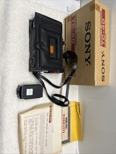 Sony Cassette Recorder TC-40 Black Box Strap Case Computers Electronics