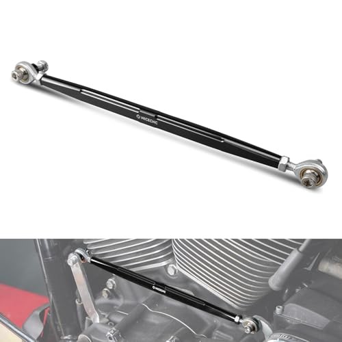  Gear Shift Linkage Gear Shift Lever Shifter Rod Aluminum Alloy CNC Black