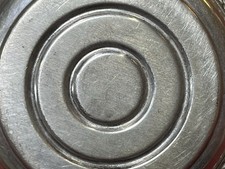 Petits sous-verres couleur argent