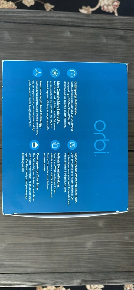 NETGEAR Orbi Whole Home Tri-Band WiFi 6 Mesh Network System - Image 3 of 4