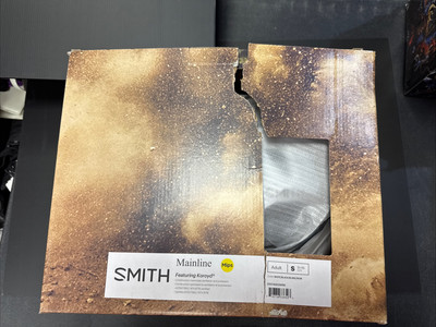Smith Mainline MIPS Helmet Wht/Blk , Size Small, New Damaged Box