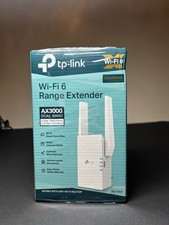 NEW Sealed TP-Link RE705X AX3000 Mesh WiFi6 Wireless Extender - White