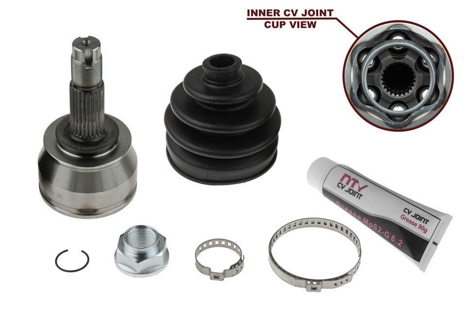 NTY CV Joint Shaft Drive Shaft Set NPZ-FT-053 For Fiat Lancia Opel - Image 11