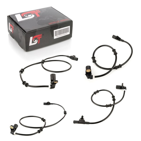 4X ABS Sensor Drehzahl Vorne Hinten Links Rechts FüR MERCEDES-BENZ M-KLASSE W163-image
