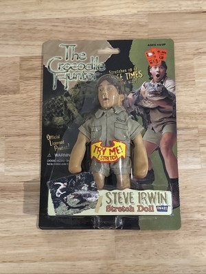 The Crocodile Hunter: Steve Irwin Stretch Doll, 2000 Animal Planet