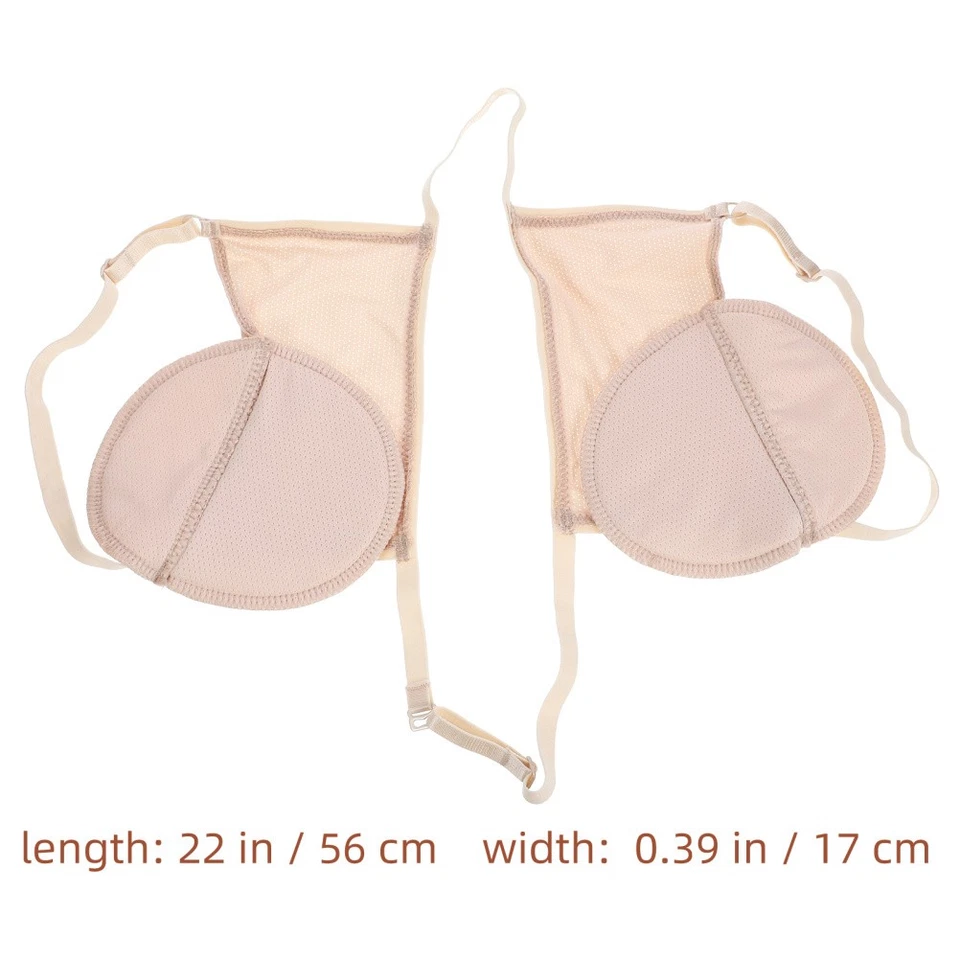 Breathable Underarm Sweat Pads Cotton Sweat Absorbent Pads - Image 2 of 4