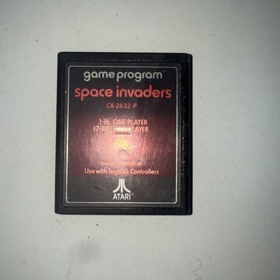 Space Invaders Atari 2600 Videospiel Klassiker Arcade Shooter ungetestet 