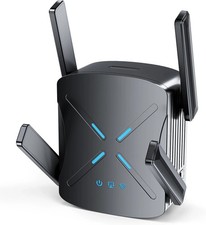 Long-Range WiFi 6 Extender   12,000 Sq Ft Coverage