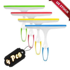 Window Mirror Car Windshield Squeegee Shower Glass Wiper Kitchen House Clean Set