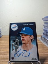2023 Topps Chrome Platinum Anniversary - Autographs Gavin Stone #CPA-GS RC Auto