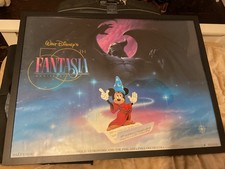 'Fantasia' at 50 Disney poster-orig.1990 cinema quad poster (40in x30in) GC.