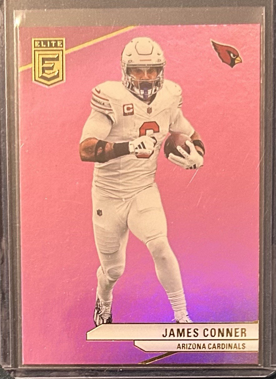 2024 Panini Donruss Elite - James Conner #13 Pink