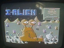 I ALIEN X COMMODORE 64 FLOPPY DISK ORIGINALE TESTATO C64 GAME 1987 CRL