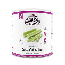 Dehydrated Diced Celery Emergency Food Supply, 73 Servings, 25 Year Shelf Life,