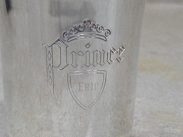 Napier Vintage Silver Plate 6 Oz cup Engraved “PRINCE Eric’
