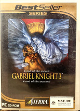 GABRIEL KNIGHT 3: Blood of the Sacred/ Blood of the Damned - PC CD-ROM (3 discs)