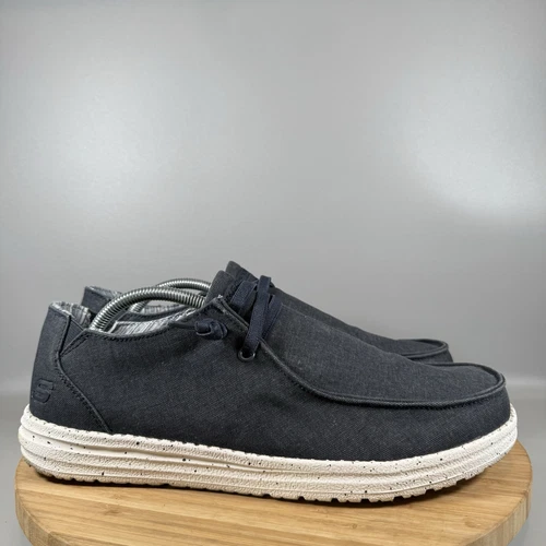 Chaussures décontractées confortables légères homme Skechers Melson Raymond 11,5 bleu