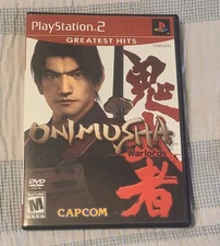Onimusha: Warlords Greatest Hits (Sony PlayStation 2, 2002)/CIB/ TESTED AND WORK