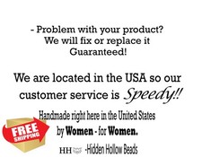 Hidden Hollow Slim Beaded Lanyard 34" ID Badge Holder Key Chain Multicolored