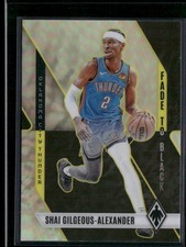 2023-24 Panini Phoenix Shai Gilgeous-Alexander #5 Fade To Black Silver